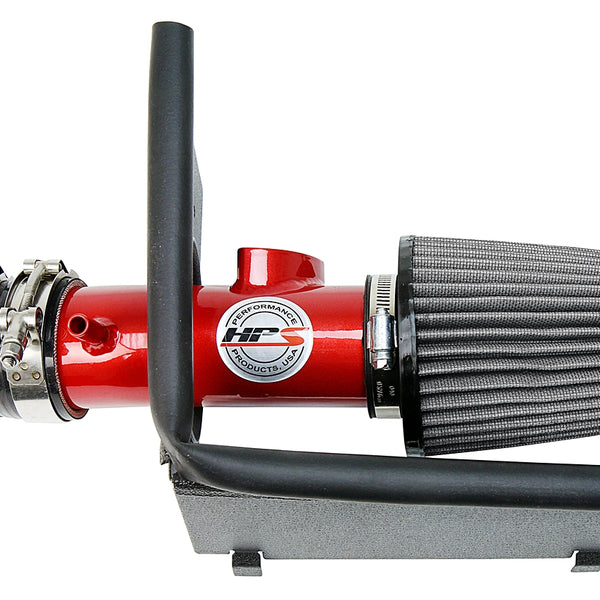 HPS Performance Shortram Air Intake Kit (Red) - Scion Yaris iA 1.5L (2017-2018) Includes Heat Shield