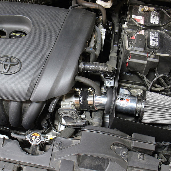 HPS Performance Shortram Cold Air Intake Kit Installed Scion 2017-2018 Yaris iA 1.5L 827-613
