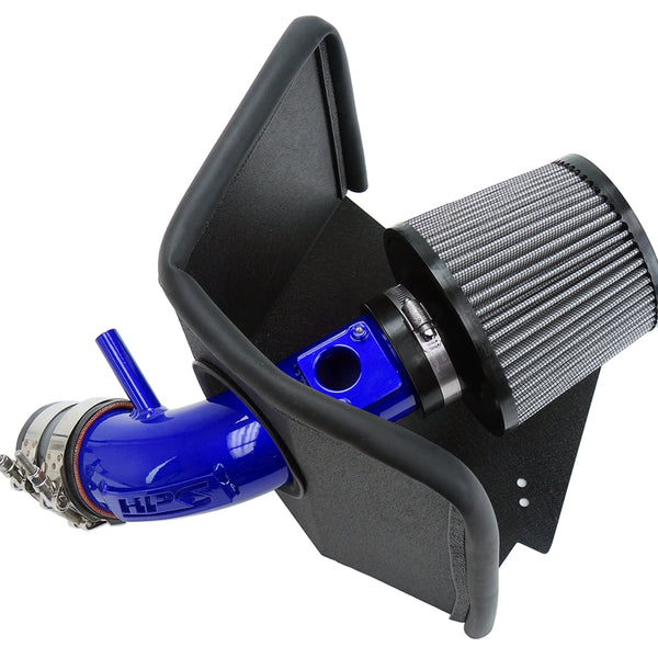 HPS Performance Shortram Air Intake Kit (Blue) - Toyota Corolla 1.8L (2009-2019) Includes Heat Shield