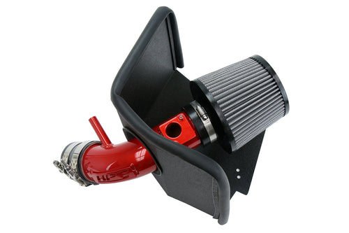 HPS Performance Shortram Air Intake Kit (Red) - Toyota Corolla 1.8L (2009-2019) Includes Heat Shield