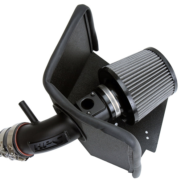 HPS Performance Shortram Air Intake Kit (Black) - Scion iM 1.8L (2016) Includes Heat Shield