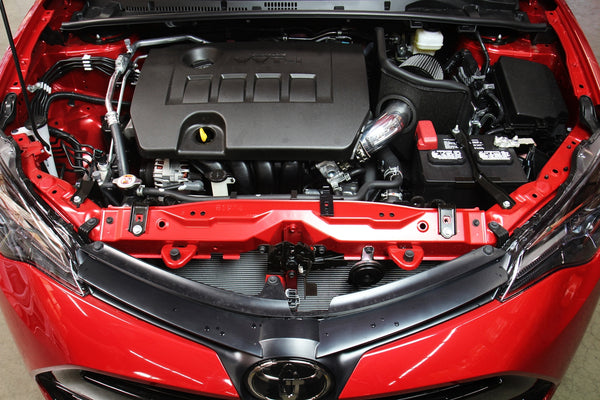 HPS Performance Shortram Cold Air Intake Kit Installed Toyota 2017-2018 Corolla iM 1.8L 827-619