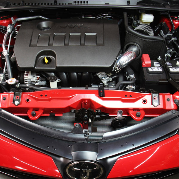 HPS Performance Shortram Cold Air Intake Kit Installed Toyota 2017-2018 Corolla iM 1.8L 827-619