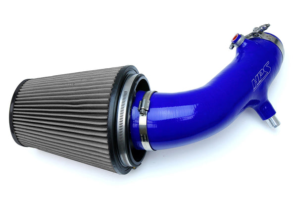 HPS Blue Silicone Cold Air Intake Kit Honda 2004-2005 S2000 AP2 2.2L Throttle Cable 827-620BL
