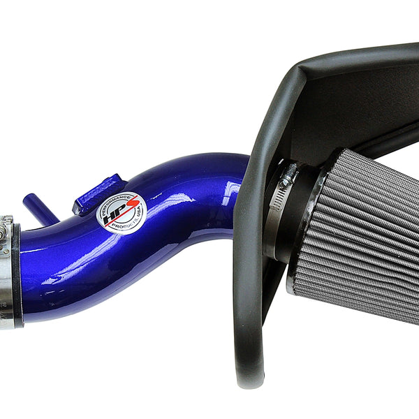 HPS Performance Shortram Air Intake Kit (Blue) - Honda Ridgeline 3.5L V6 (2017-2018) Includes Heat Shield