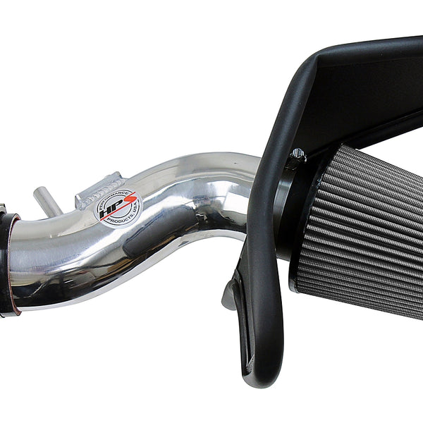 HPS Performance Shortram Air Intake Kit (Polish) - Honda Ridgeline 3.5L V6 (2017-2018) Includes Heat Shield