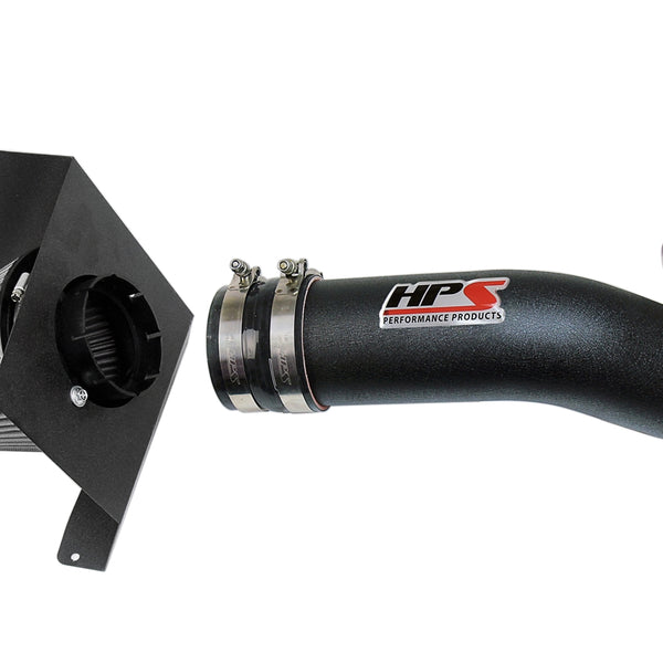 HPS Black Shortram Cold Air Intake Kit GMC 2007-2008 Yukon 4.8L 5.3L 6.0L 6.2L V8 827-622WB