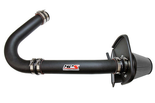 HPS Performance Shortram Air Intake Kit (Black) - Dodge Challenger 3.6L V6 (2011-2018) Includes Heat Shield