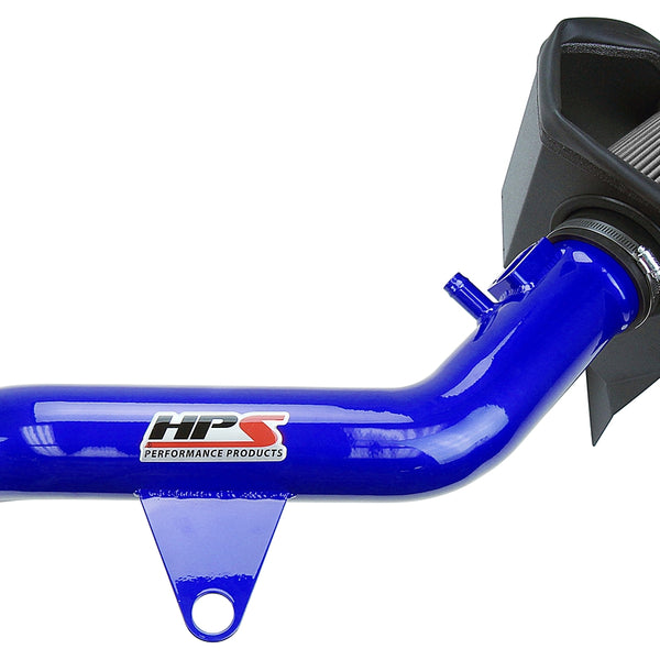 HPS Performance Shortram Air Intake Kit (Blue) - BMW 435i 435ix F32 F33 F36 3.0L Turbo N55 (2014-2016) Includes Heat Shield