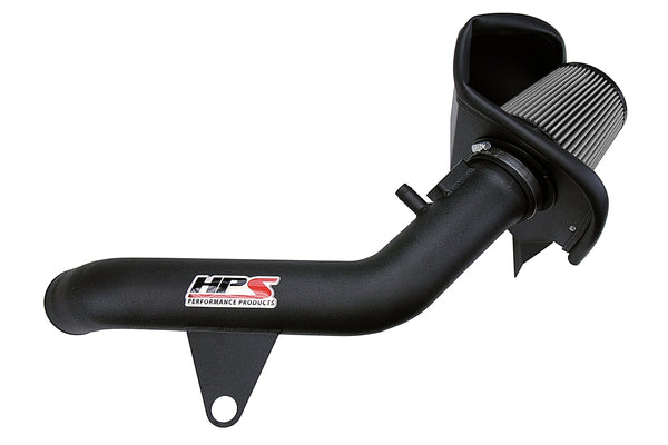 HPS Performance Shortram Air Intake Kit (Black) - BMW 335i 335ix F31 F34 3.0L Turbo N55 (2013-2015) Includes Heat Shield