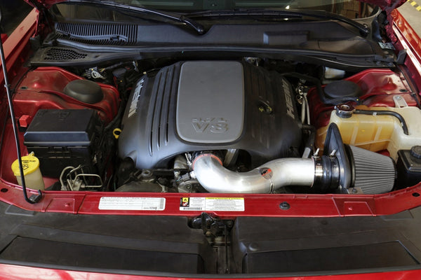 HPS Performance Shortram Cold Air Intake Kit Installed Dodge 2009-2010 Challenger 5.7L V8 827-627
