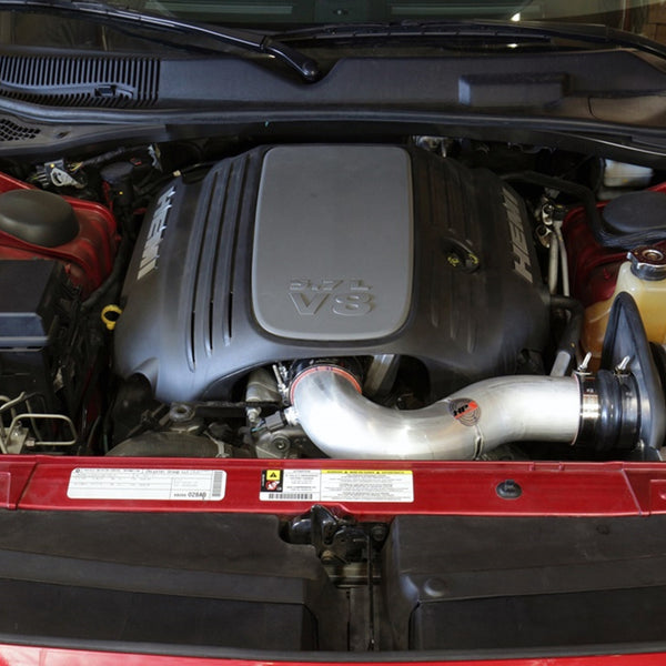 HPS Performance Shortram Cold Air Intake Kit Installed Dodge 2009-2010 Challenger 5.7L V8 827-627