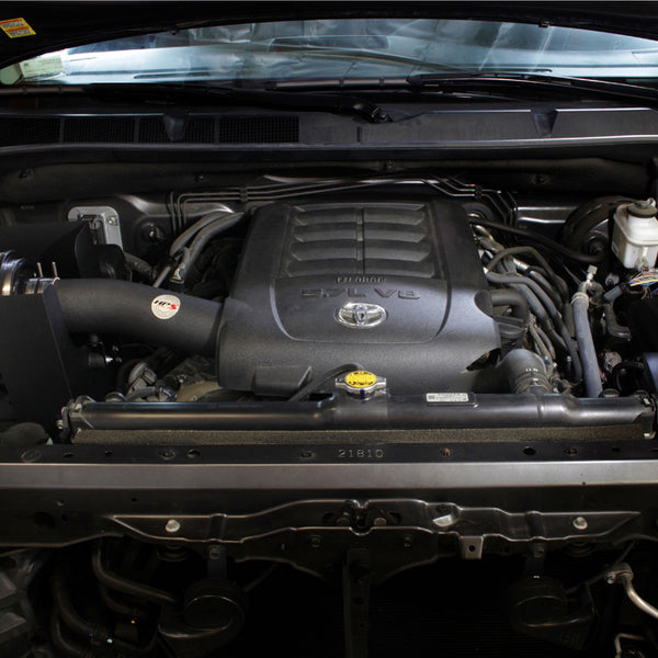 HPS Performance Shortram Cold Air Intake Kit Installed Toyota 2008-2011 Sequoia 5.7L V8 827-629