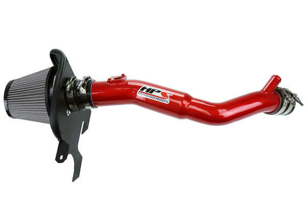 HPS Performance Shortram Air Intake Kit (Red) - Lexus RC200t 2.0L Turbo (2016-2017) Includes Heat Shield