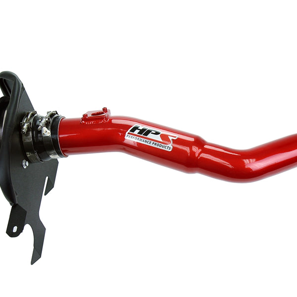 HPS Performance Shortram Air Intake Kit (Red) - Lexus RC200t 2.0L Turbo (2016-2017) Includes Heat Shield