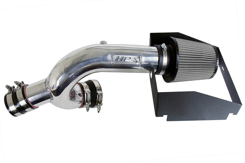 HPS Performance Shortram Air Intake Kit (Polish) - Ford F150 3.5L Eco boost Turbo (2015-2016) Includes Heat Shield