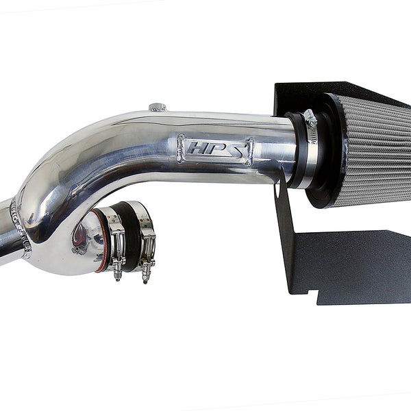 HPS Performance Shortram Air Intake Kit (Polish) - Ford F150 3.5L Eco boost Turbo (2015-2016) Includes Heat Shield