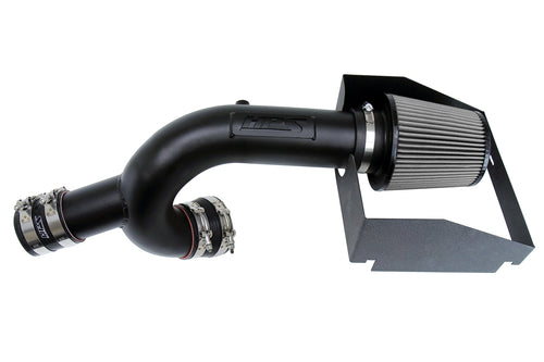 HPS Performance Shortram Air Intake Kit (Black) - Ford F150 3.5L Eco boost Turbo (2015-2016) Includes Heat Shield
