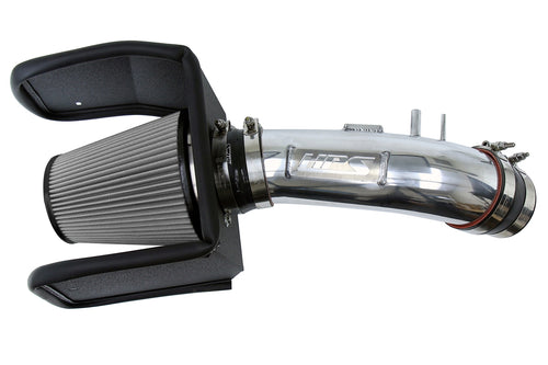 HPS Performance Shortram Air Intake Kit (Polish) - Toyota Land Cruiser 5.7L V8 (2008-2018) Includes Heat Shield
