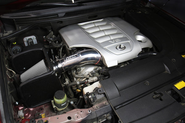 HPS Performance Shortram Cold Air Intake Kit Installed Toyota 2008-2018 Land Cruiser 5.7L V8 827-635
