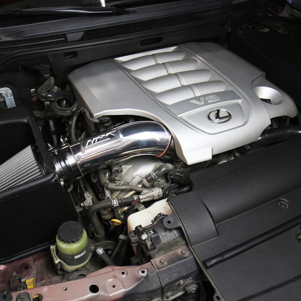 HPS Performance Shortram Cold Air Intake Kit Installed Toyota 2008-2018 Land Cruiser 5.7L V8 827-635