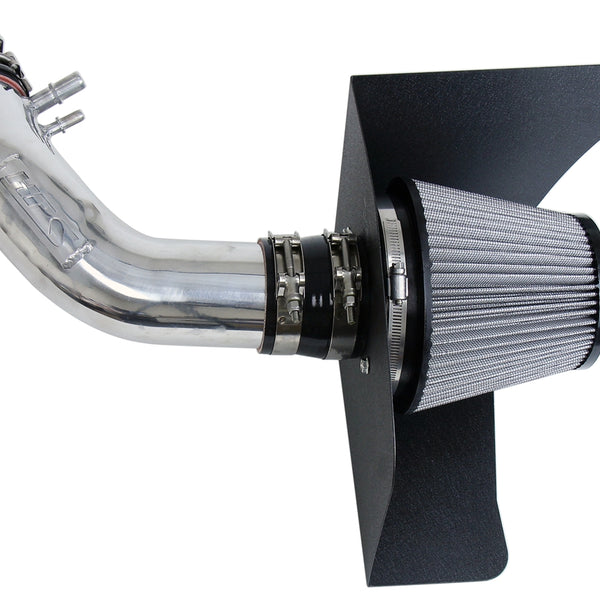 HPS Performance Shortram Air Intake Kit (Polish) - Ford Mustang 3.7L V6 (2015-2017) Includes Heat Shield