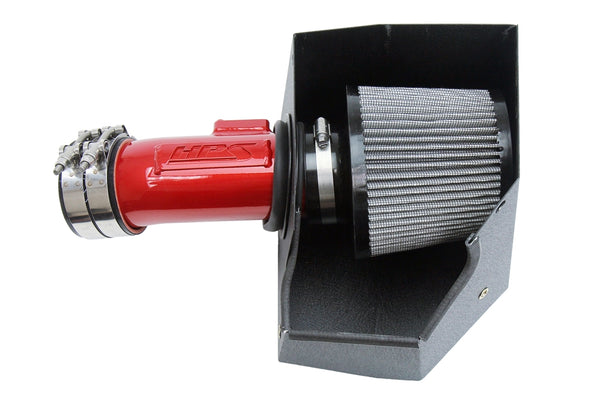 HPS Red Shortram Air Intake Kit with Heat Shield Honda 2018-2020 Accord 2.0L Turbo 827-656R