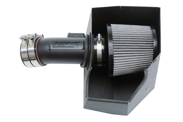 HPS Black Shortram Air Intake Kit with Heat Shield Honda 2018-2020 Accord 2.0L Turbo 827-656WB