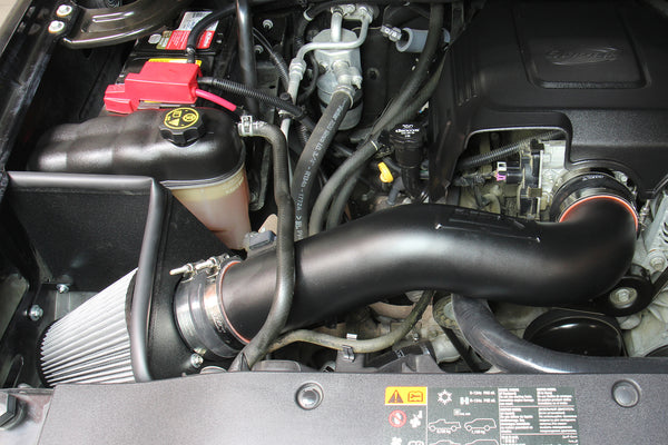 HPS Performance Shortram Cold Air Intake Kit Installed GMC 2009-2014 Yukon 4.8L 5.3L 6.2L V8 827-667