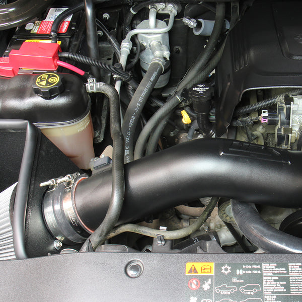 HPS Performance Shortram Cold Air Intake Kit Installed GMC 2009-2014 Yukon 4.8L 5.3L 6.2L V8 827-667