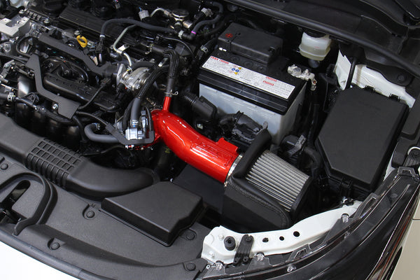 HPS Performance Shortram Air Intake Kit with Heat Shield Installed Toyota 2019-2020 Corolla 2.0L 827-675