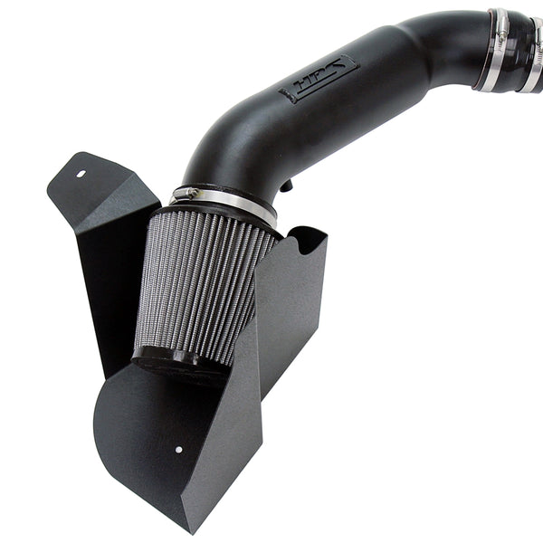 HPS Performance Shortram Air Intake Kit (Black) - Audi A6 Quattro 3.0L Supercharged (2012-2015) Includes Heat Shield