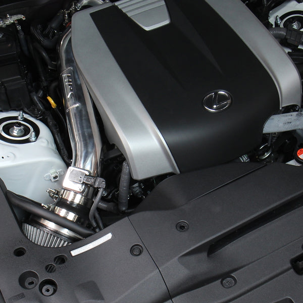 HPS Performance Shortram Cold Air Intake Kit Installed Lexus 2013-2019 GS350 3.5L V6 827-682