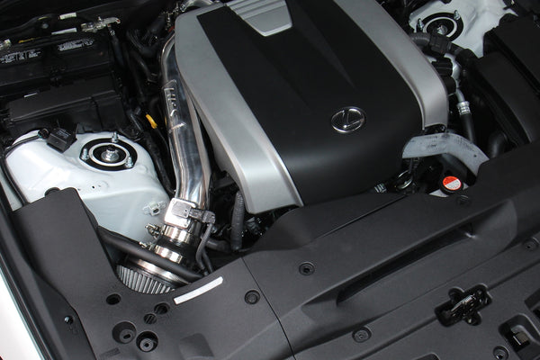 HPS Performance Shortram Cold Air Intake Kit Installed Lexus 2013-2019 GS350 3.5L V6 827-682