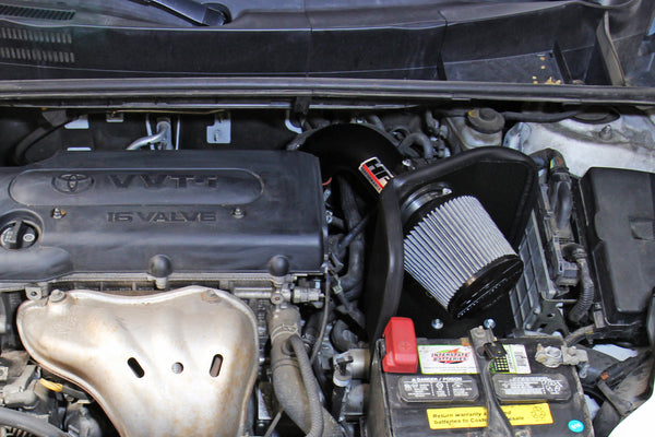HPS Performance Shortram Cold Air Intake Kit Installed Toyota 2009-2013 Matrix 2.4L 827-696