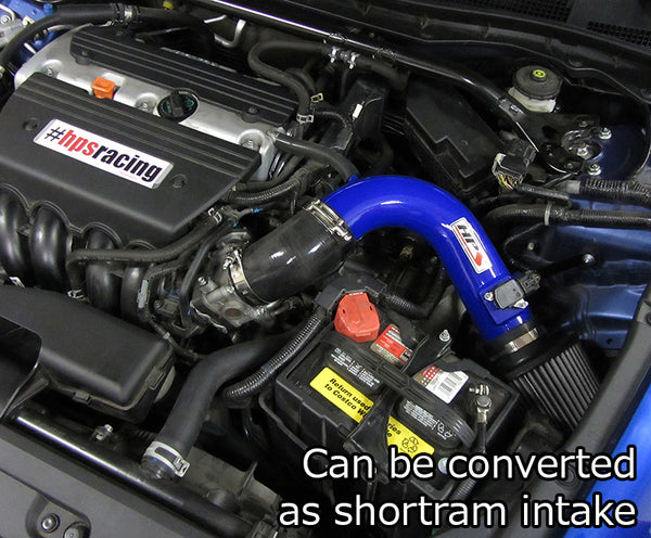 HPS Performance Cold Air Intake Kit Honda 2008-2012 Accord 2.4L installed as Shortram Intake 837-105