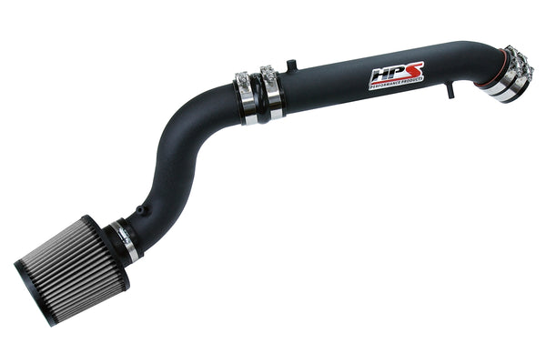 HPS Black Cold Air Intake Kit (Converts to Shortram) Honda 1992-1995 Civic SOHC D Series / DOHC B Series 837-110WB