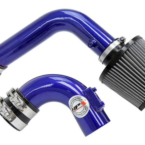 HPS Performance Cold Air Intake Kit (Blue) - Mazda Mazda3 2.0L / 2.3L Non Turbo (2003-2009) Converts to Shortram