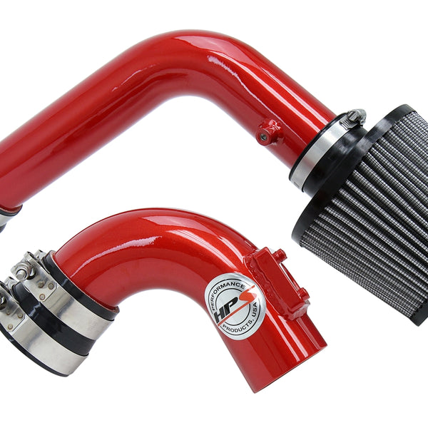HPS Performance Cold Air Intake Kit (Red) - Mazda Mazda3 2.0L / 2.3L Non Turbo (2003-2009) Converts to Shortram