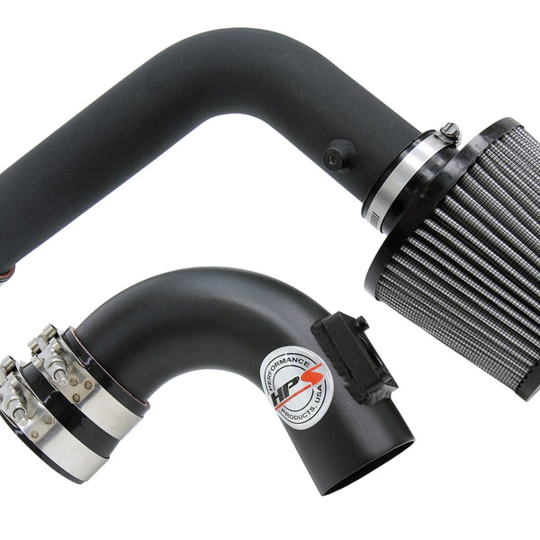 HPS Performance Cold Air Intake Kit (Black) - Mazda Mazda3 2.0L / 2.3L Non Turbo (2003-2009) Converts to Shortram