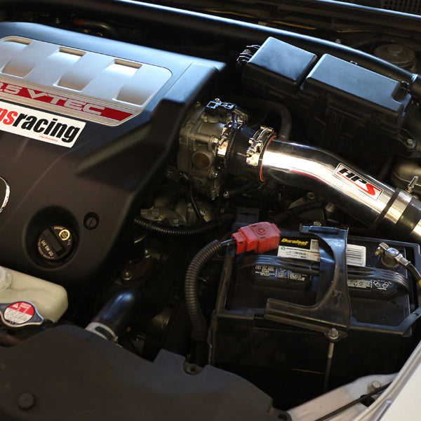 HPS Performance Cold Air Intake Kit (Converts to Shortram) Installed Honda 2003-2007 Accord 3.0L V6 837-275