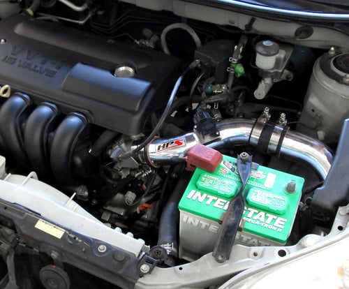 HPS Performance Cold Air Intake Kit (Converts to Shortram) Installed Toyota 2003-2004 Matrix XR 1.8L 837-513