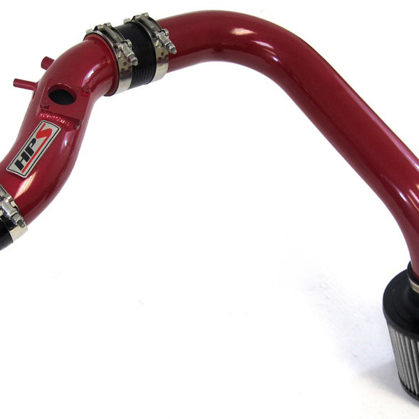 HPS Performance Cold Air Intake Kit (Red) - Pontiac Vibe 1.8L (2003-2004) Converts to Shortram