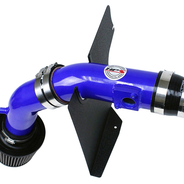 HPS Performance Cold Air Intake Kit (Blue) - Subaru WRX STI 2.5L Turbo (2008-2014) Converts to Shortram
