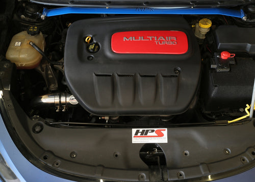 HPS Performance Cold Air Intake Kit Installed Dodge 2013-2014 Dart 1.4L Turbo 837-576