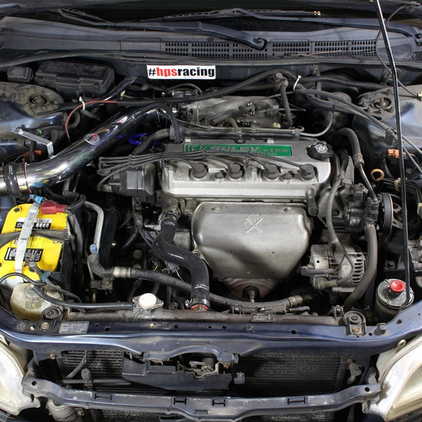 HPS Performance Cold Air Intake Kit (Converts to Shortram) Installed Honda 1998-2002 Accord 2.3L DX EX LX VP SE 837-579