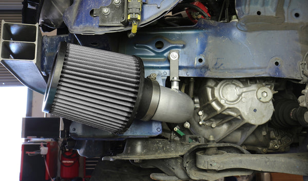 HPS Performance Cold Air Intake Kit Installed Honda 2006-2011 Civic Si 2.0L 837-598
