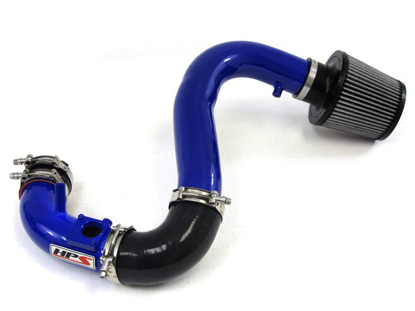 HPS Blue Cold Air Intake Kit (Converts to Shortram) Mazda 2007-2013 Mazdaspeed 3 2.3L Turbo 837-601BL