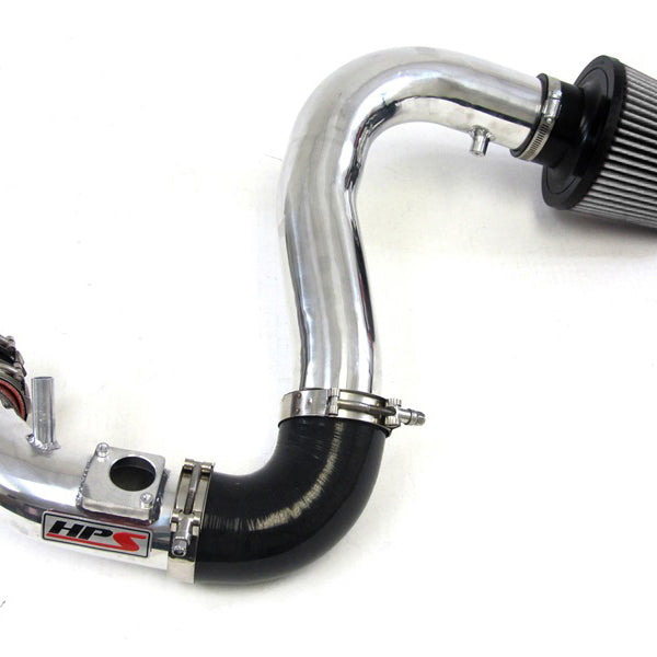 HPS Performance Cold Air Intake Kit (Polish) - Mazda Mazdaspeed 3 2.3L Turbo (2007-2013) Converts to Shortram