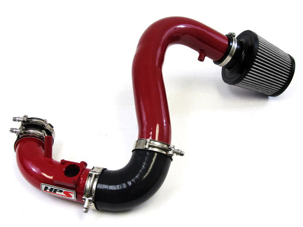 HPS Red Cold Air Intake Kit (Converts to Shortram) Mazda 2007-2013 Mazdaspeed 3 2.3L Turbo 837-601R